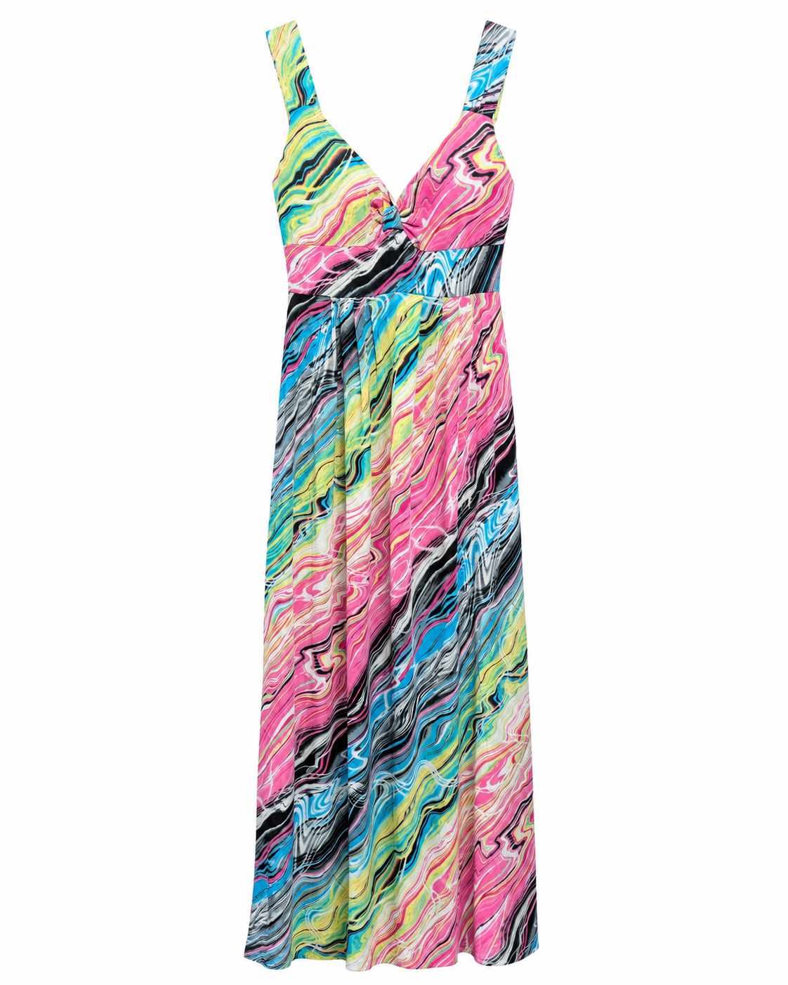 Silvia Twist Maxi Dress (Thrift Article)
